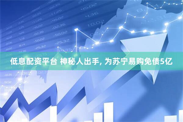 低息配资平台 神秘人出手, 为苏宁易购免债5亿